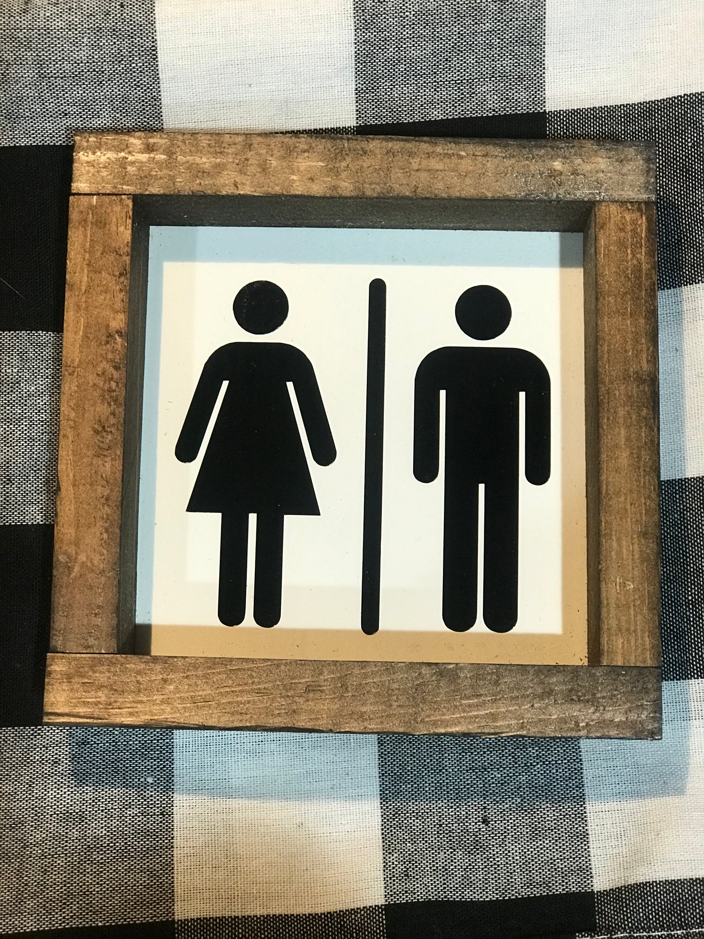Bathroom People Sign