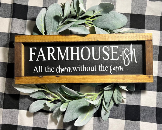 Farmhouse-ish All The Charm Without The Farm Sign